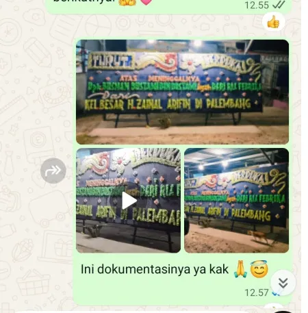 Pengiriman Papan Bunga Duka Modernland