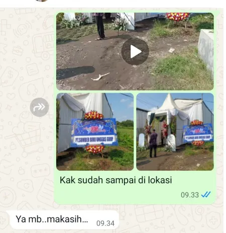Pengiriman Karangan Bunga Modernland