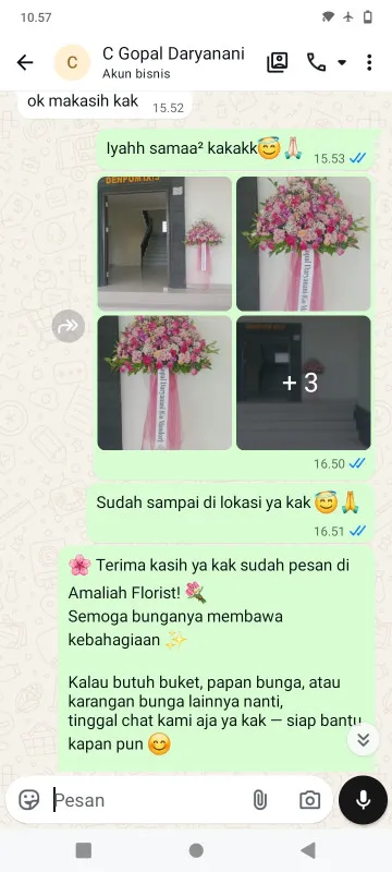 Pengiriman Karangan Bunga Modernland